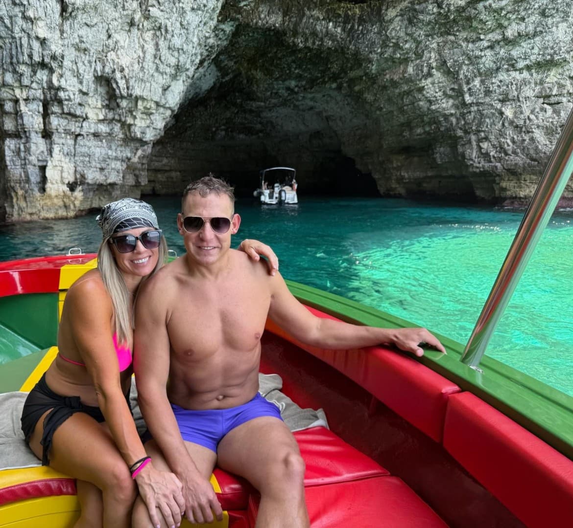 Skip the Crowds! Private Blue Lagoon & Hidden Caves Boat Tour (Up to 8) photo 3