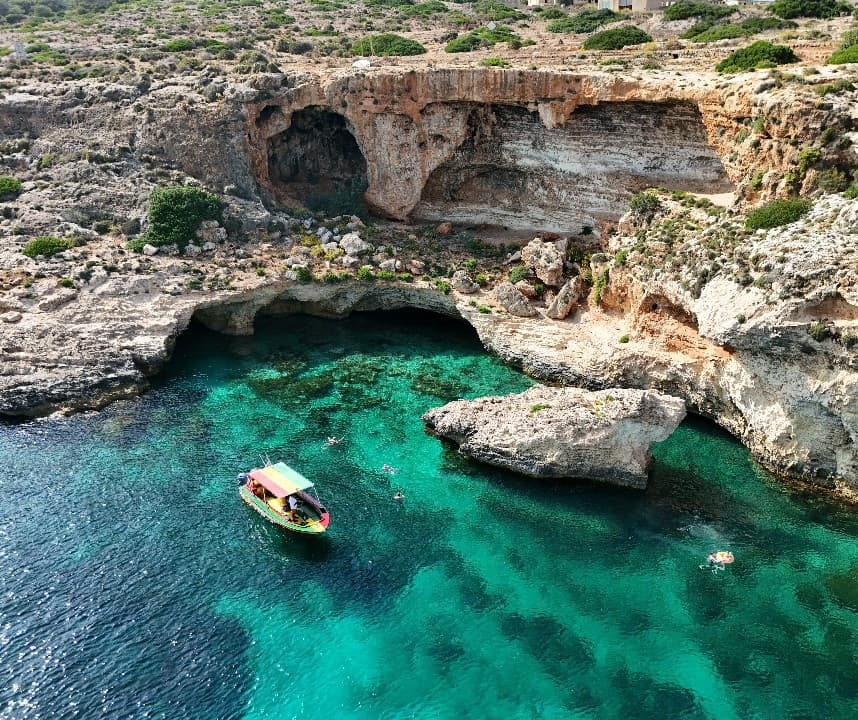 Skip the Crowds! Private Blue Lagoon & Hidden Caves Boat Tour (Up to 8) photo 7